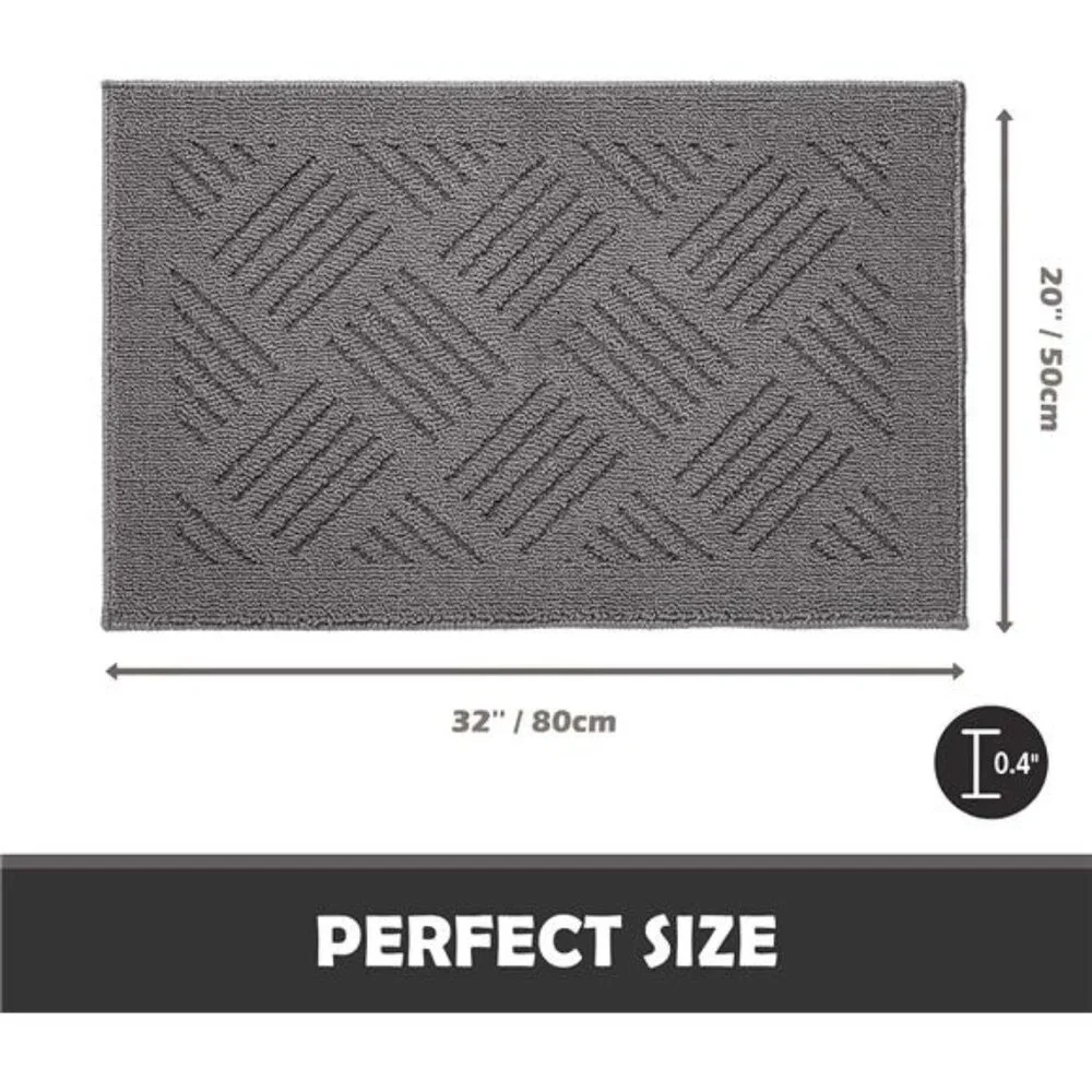 Door Mat Indoor Doormat,Front Back Door Mats Non Slip Entrance Rugs Rubber Back